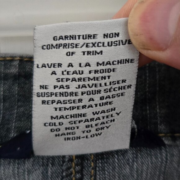 Penningtons Chicago Fit 5-Pocket Grey Denim Jeans (26W) - Picture 8 of 8